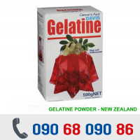 BỘT GELATINE DAVIS 500G - NEW ZEALAND